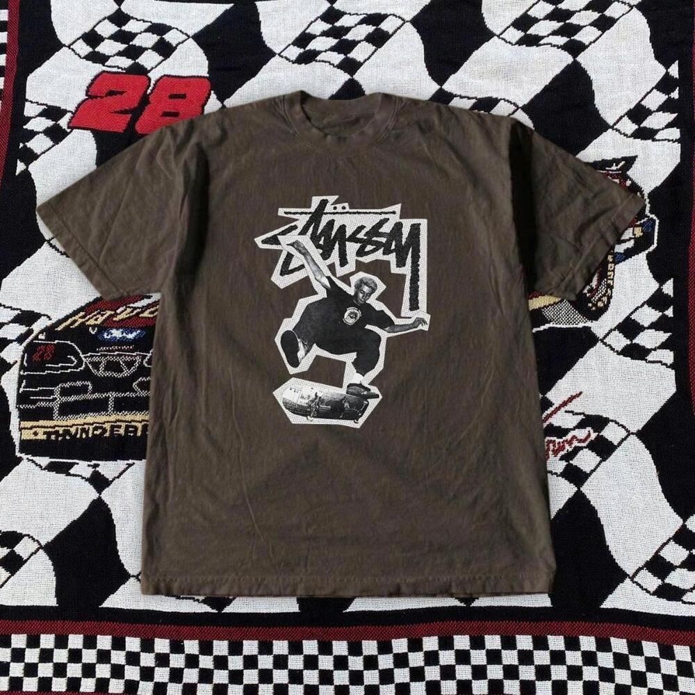 Stussy Skater Tee With Bold Graphics